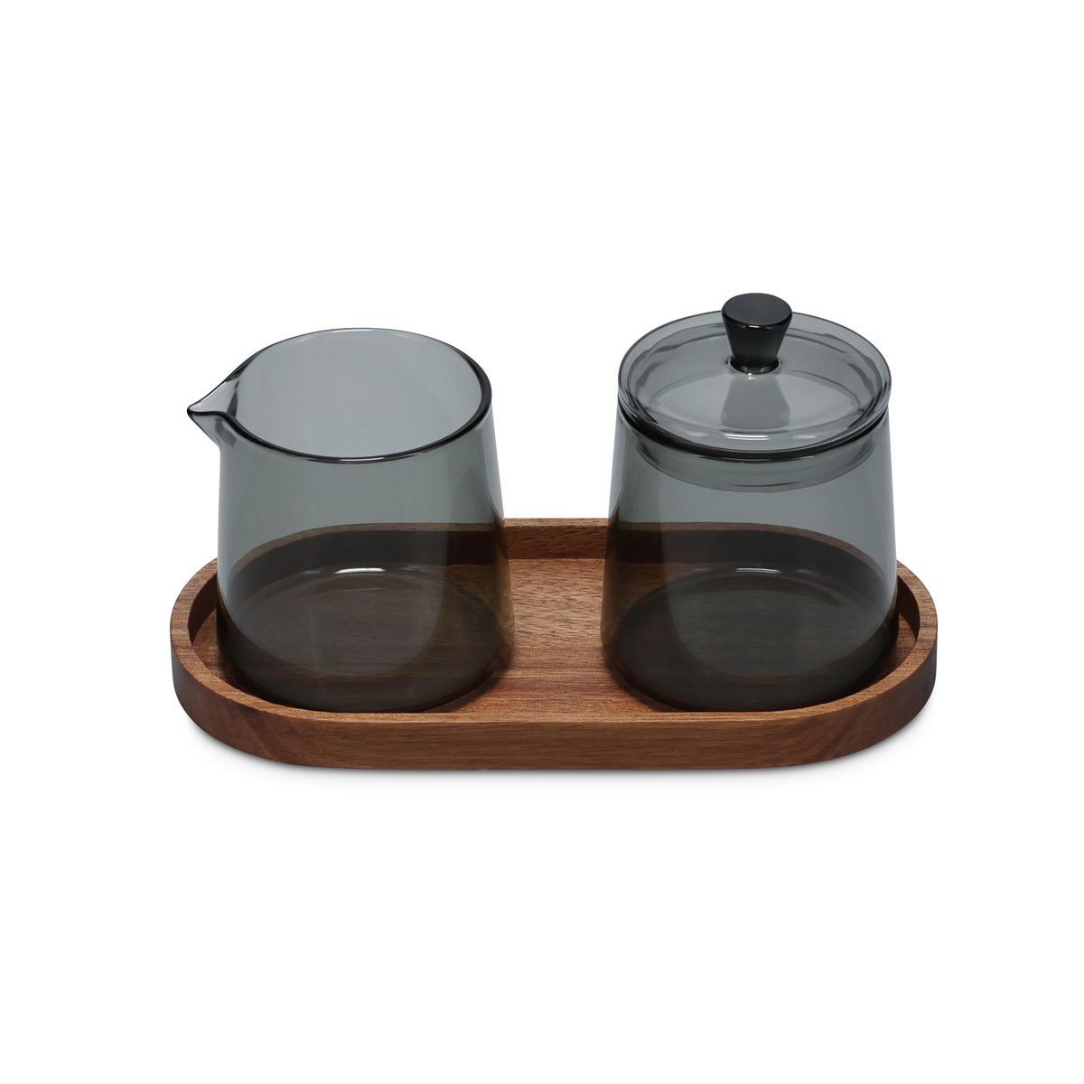 5410595775835 - Collection Luma - Pot à lait et sucrier 22cl gris Luma