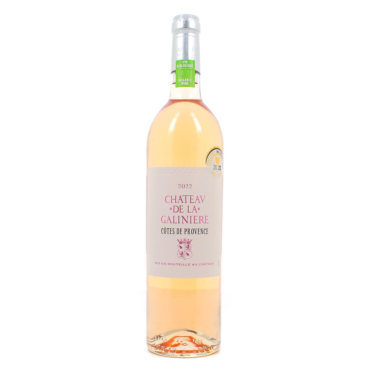 3500610117435 - Côtes de Provence rosé AOC - Château de la Galinière bio