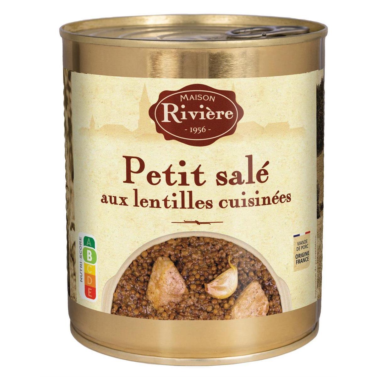 3375644009335 - Maison Rivière - Petit Salé aux Lentilles Cuisinées