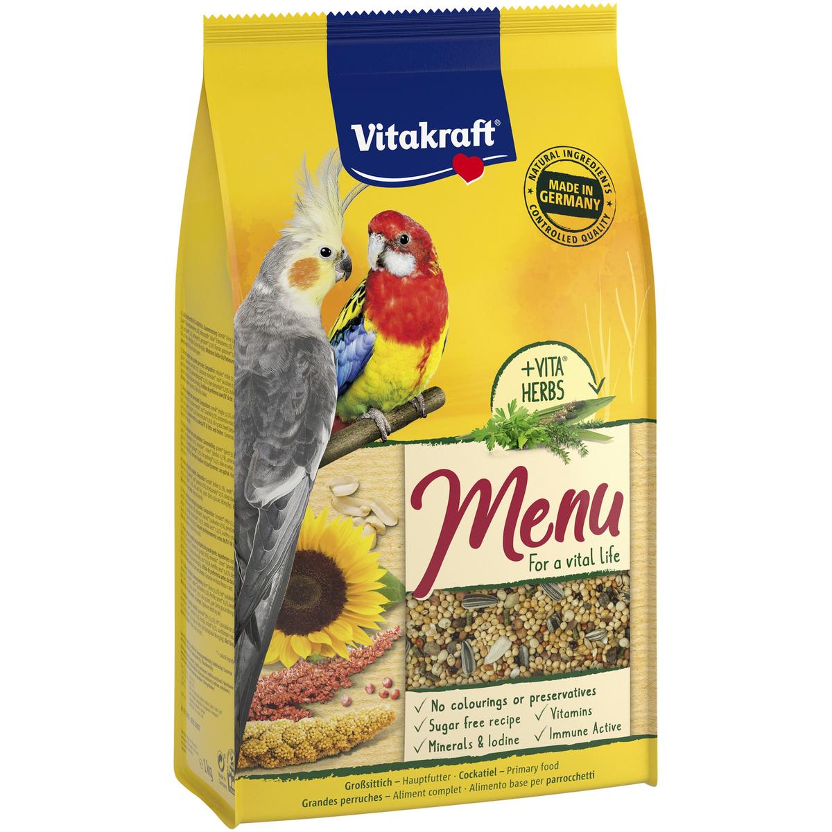 4008239210036 - Vitakraft - Menu Complet Grandes Perruches
