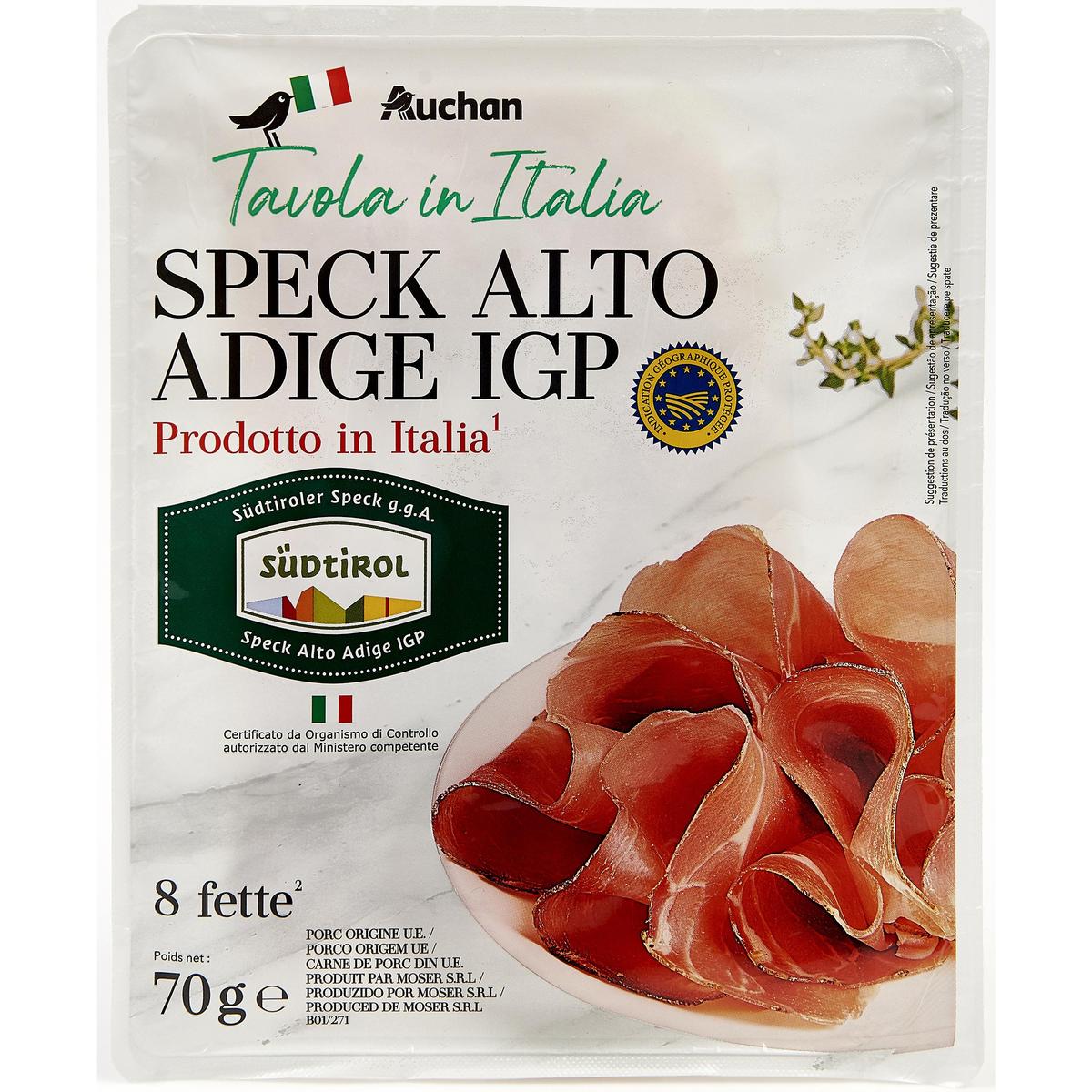3596710520336 - Auchan Tavola In Italia - Jambon speck IGP