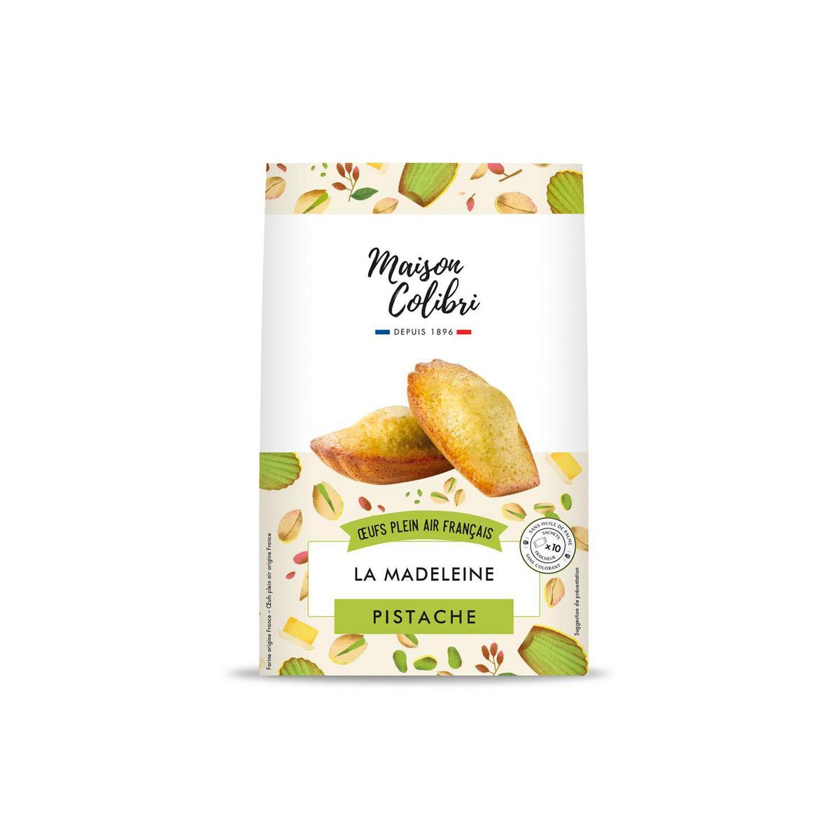 3700157521836 - Maison Colibri - Madeleine Pistache pur beurre