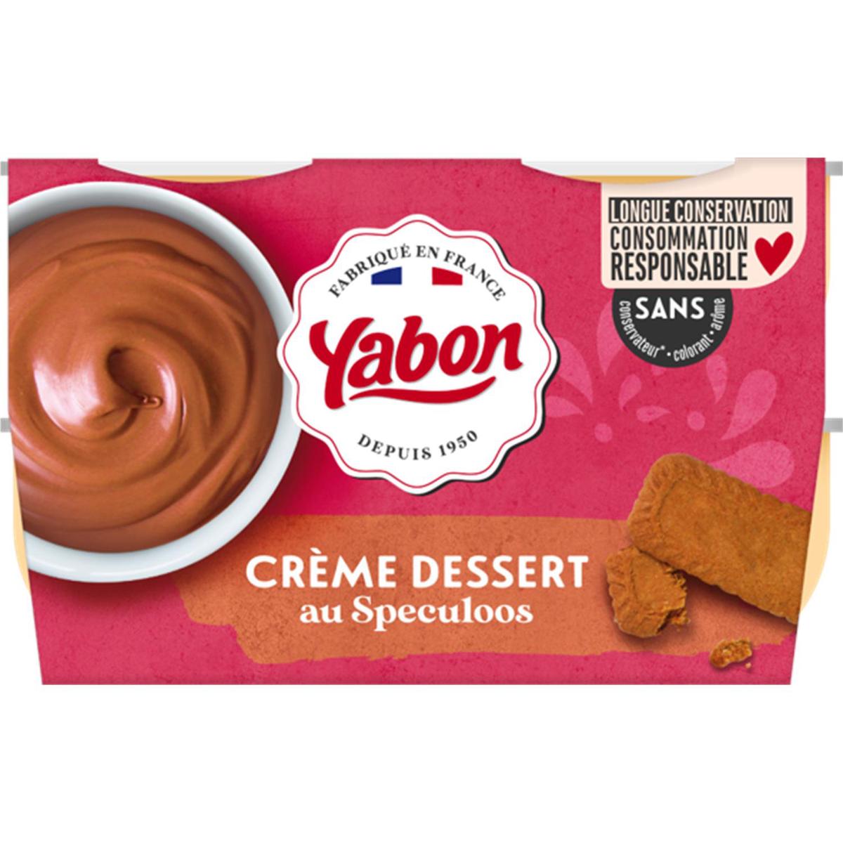 3760304182136 - Yabon - Crème dessert spéculoos