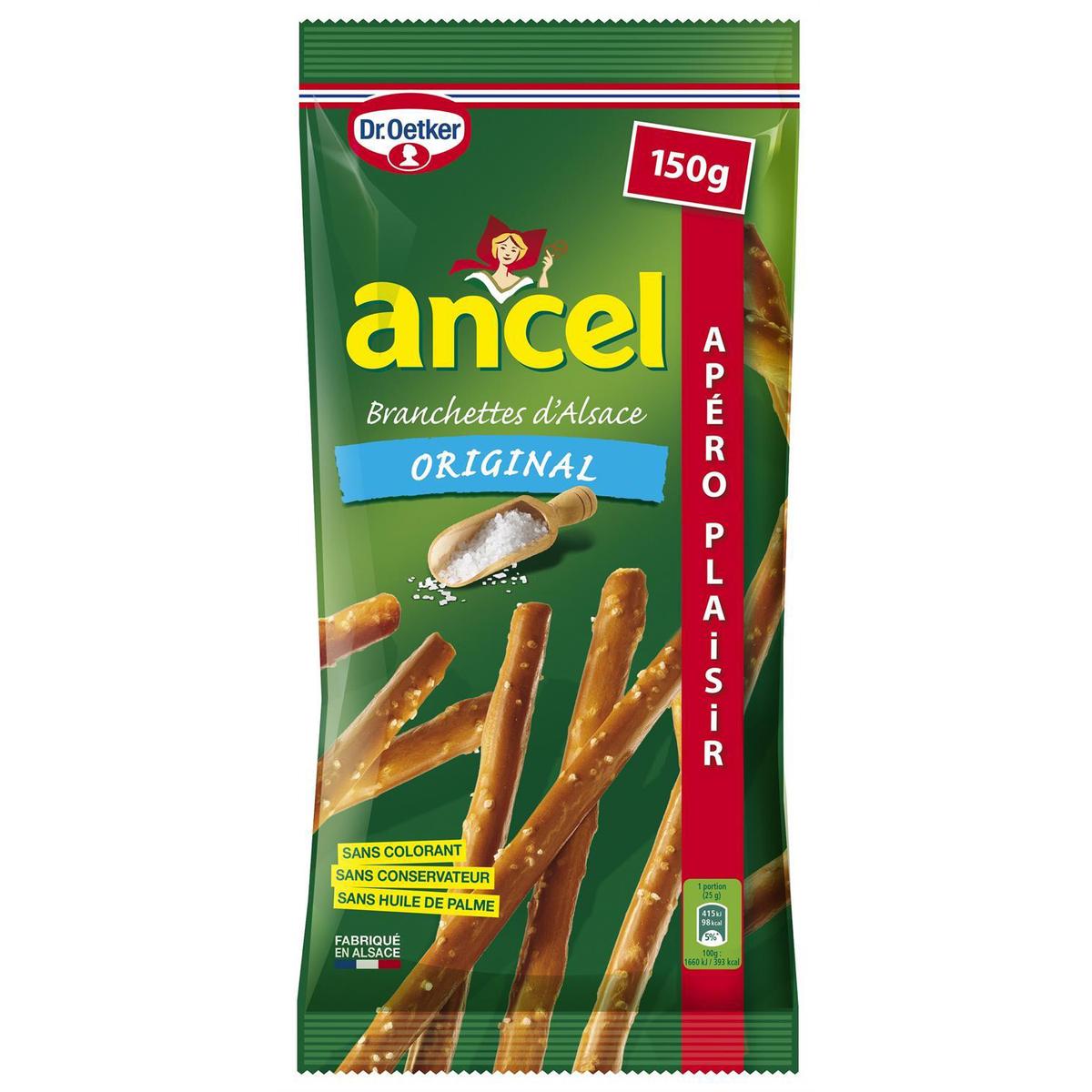 3018930012236 - Ancel - Branchettes d'Alsace bretzels biscuits salés en stick original