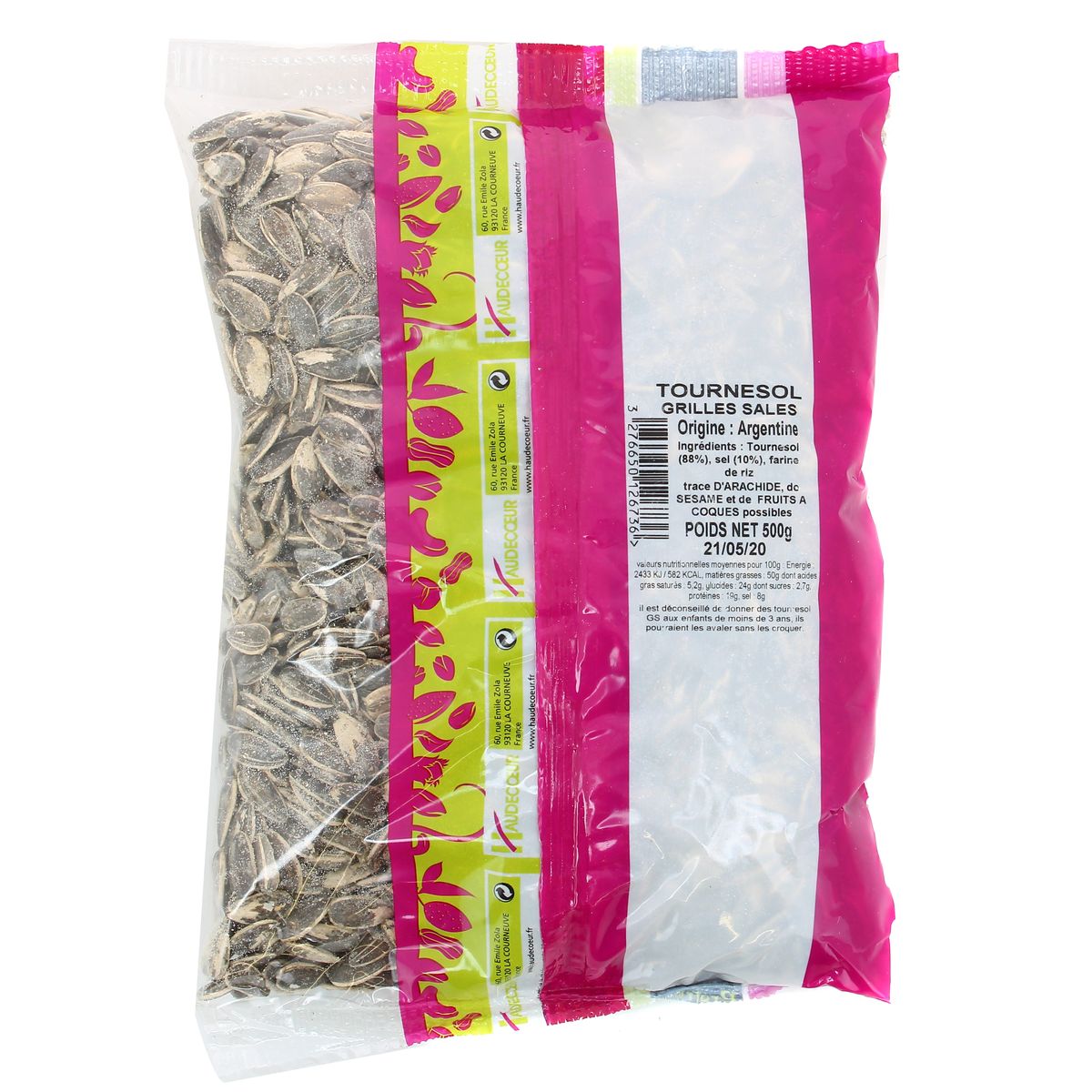 3276650126736 - Profruit - Tournesol grillés salés