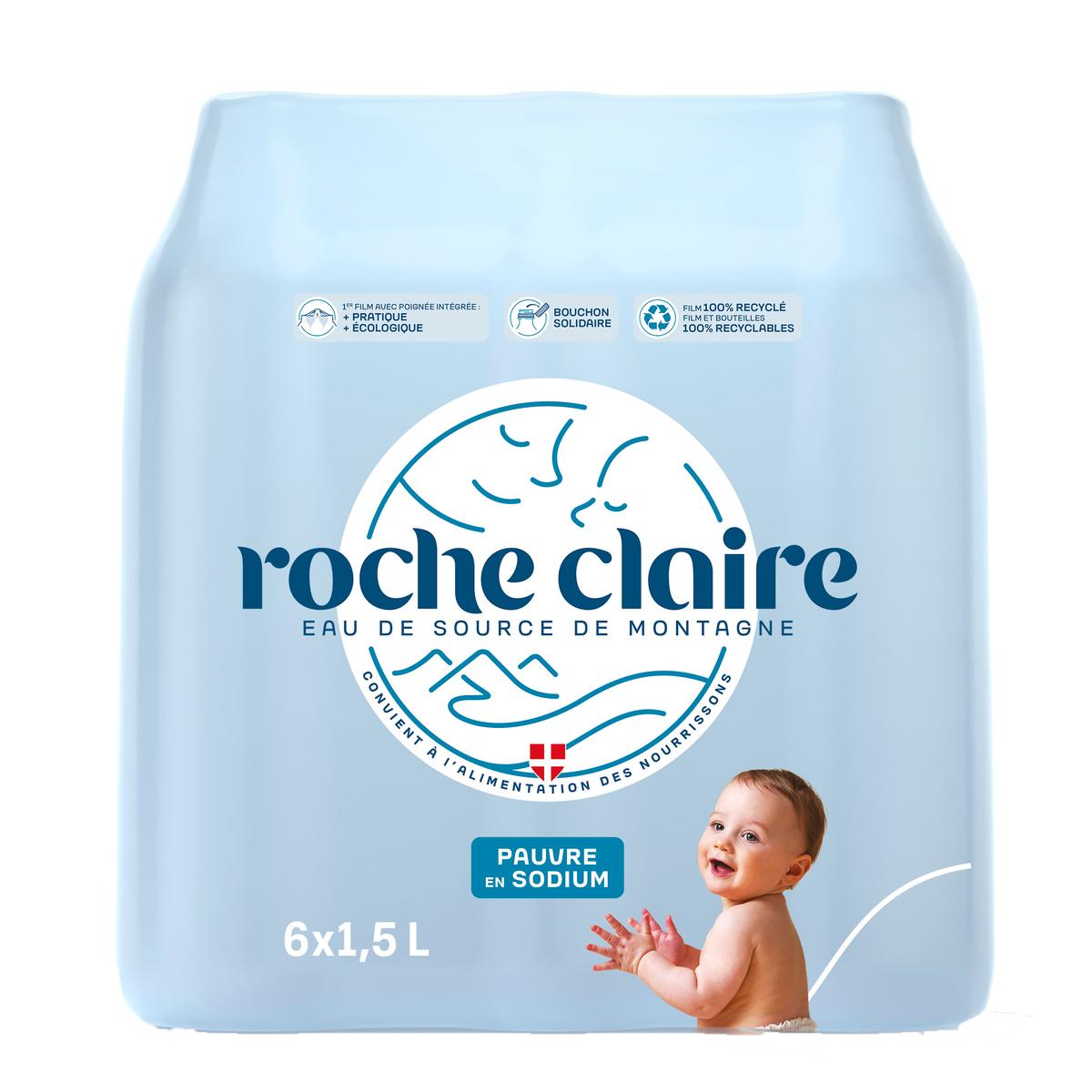 3760290130937 - Roche Claire - Eau de source de Montagne