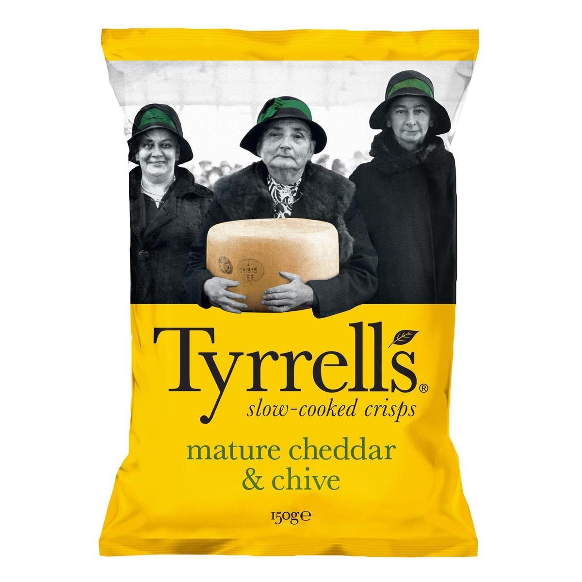 5060042641437 - Tyrrell's - Chips cheddar et ciboulette