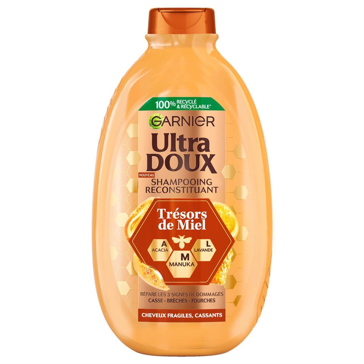 3600542571937 - Garnier - Ultra Doux - Shampooing Reconstituant Trésors de Miel