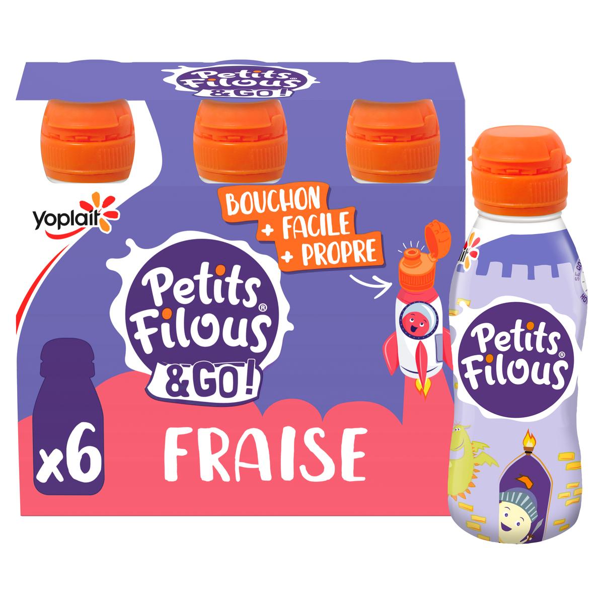 3329770063037 - Petits Filous - Yaourt à Boire Fraise