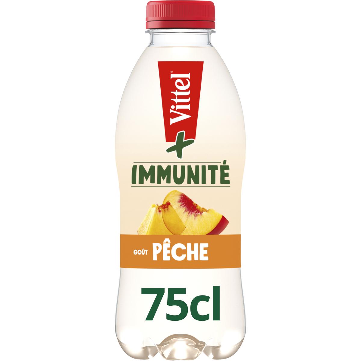 8445290563637 - Vittel Plus - Immunité Zinc goût pêche