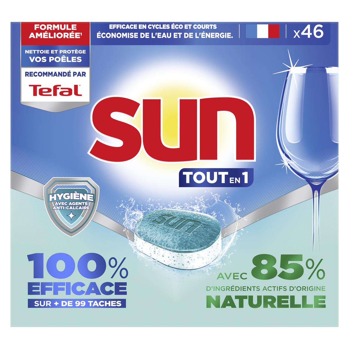 8720182804037 - Sun - Tablette lave vaisselle Tout en 1 Hygiène Anti-Calcaire