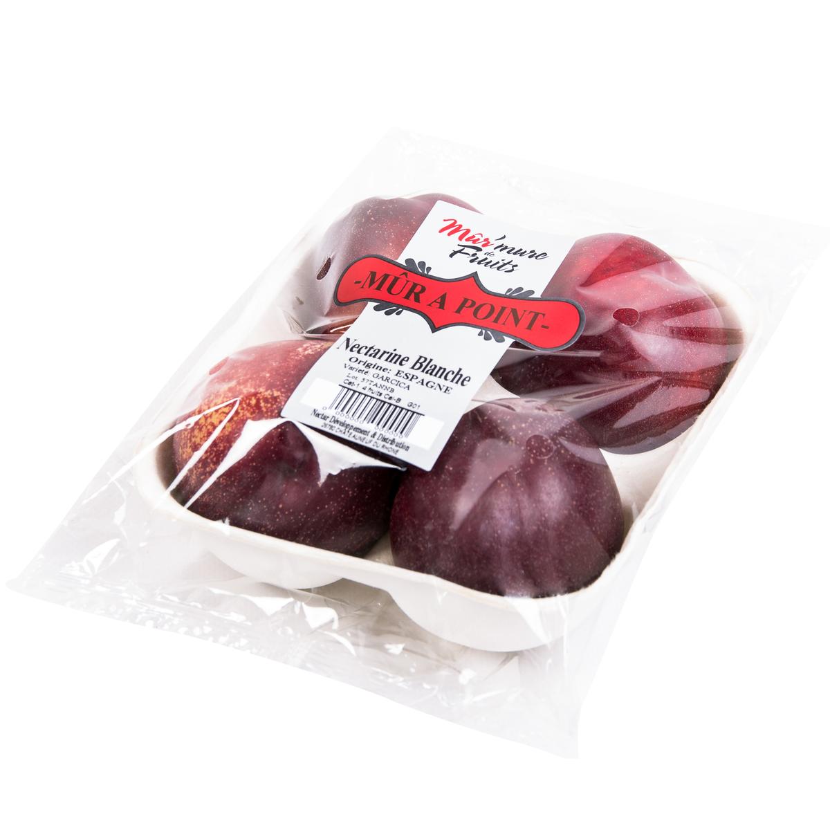 3760368110182 - Nectar Fruits - Nectarine blanche (mûr à point)