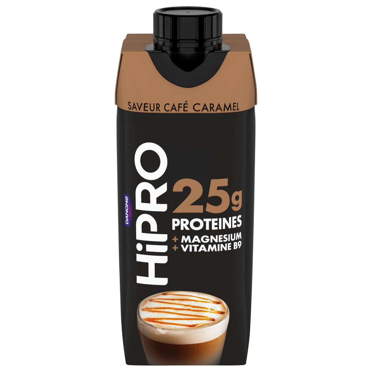 3033491976537 - HiPRO - Yaourt à Boire Protéiné Café Caramel