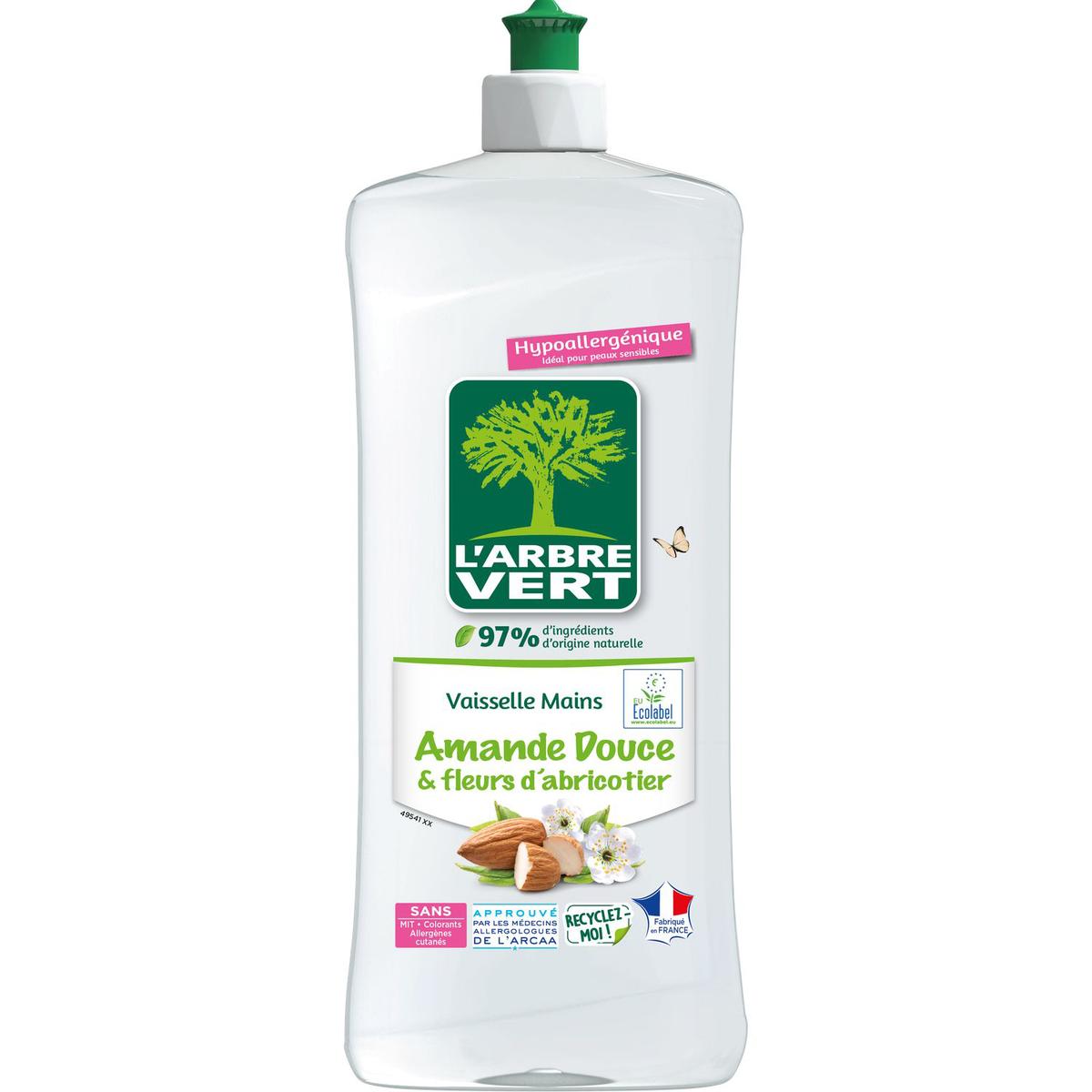 3450601047237 - L'arbre Vert - Liquide vaisselle Amande Abricot