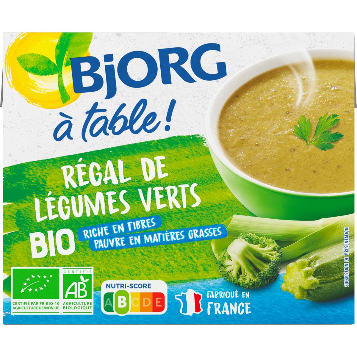3229820147437 - Bjorg - Douceur de légumes verts bio