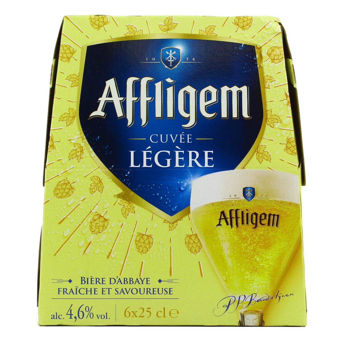 3119780268337 - Affligem - Bière blonde d'Abbaye cuvée légère 4.6°