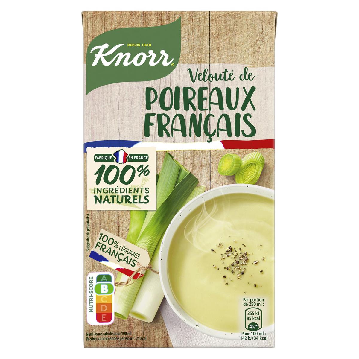 8720182108937 - Knorr - Soupe Velouté de Poireaux Français