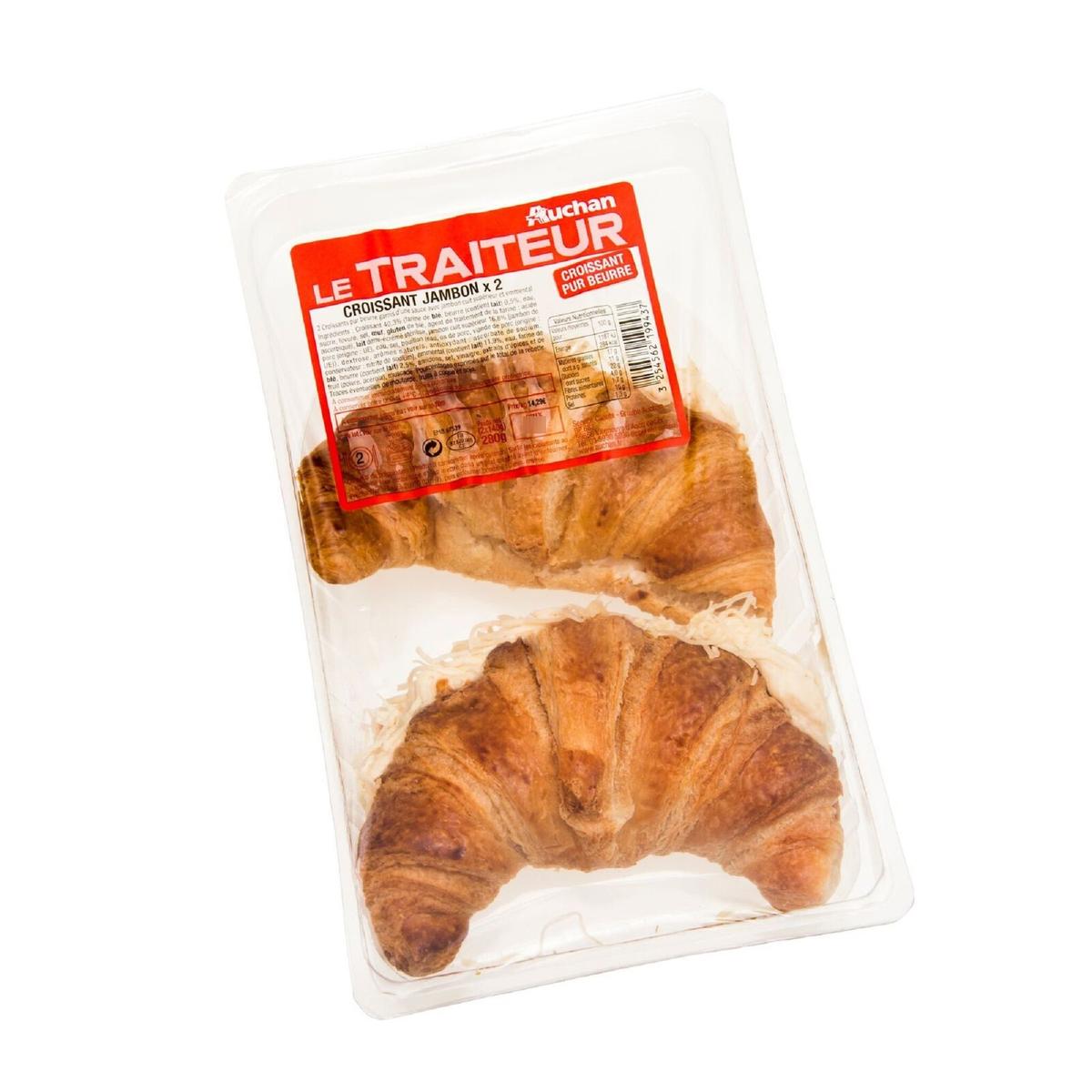 3254562199437 - Auchan Le Traiteur - Croissants au Jambon