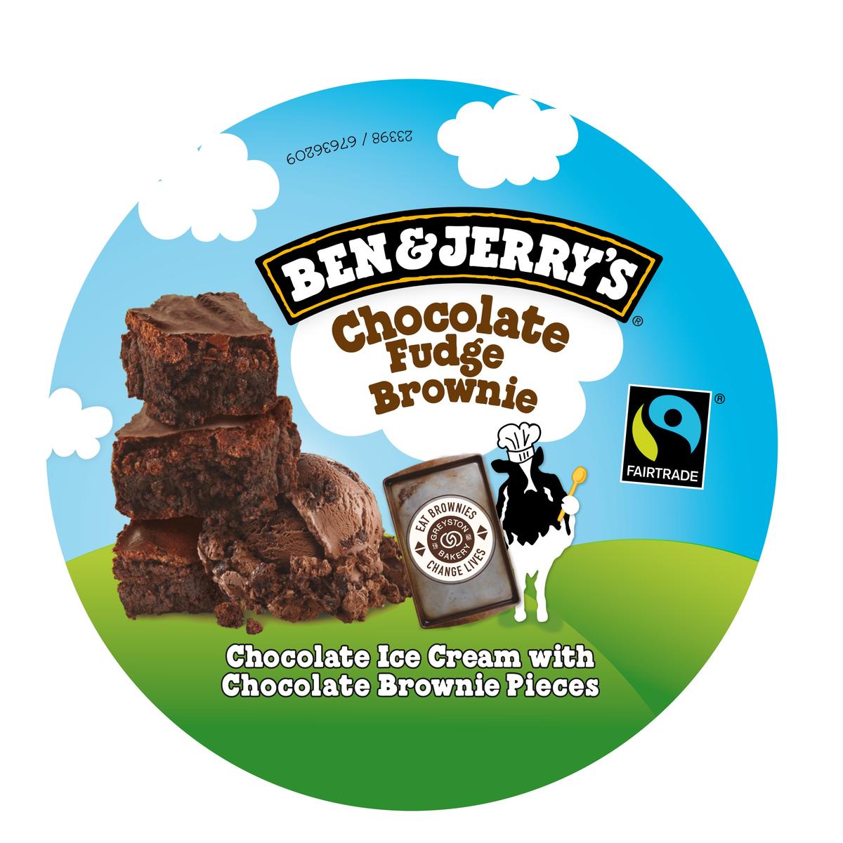 0076840600038 - Ben&Jerry's - Pot crème glacée Chocolate Fudge Brownie 500ml