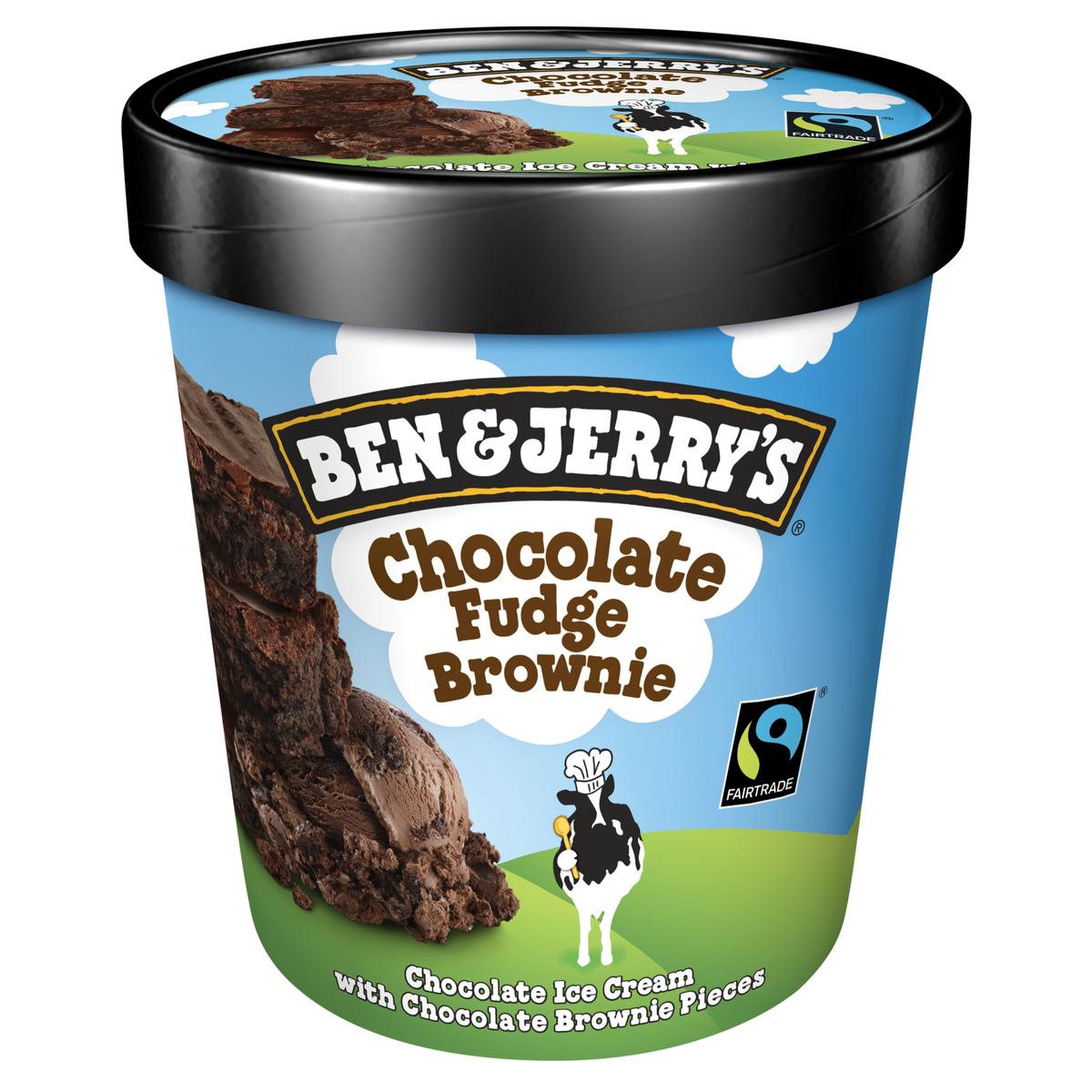 0076840600038 - Ben&Jerry's - Pot crème glacée Chocolate Fudge Brownie 500ml