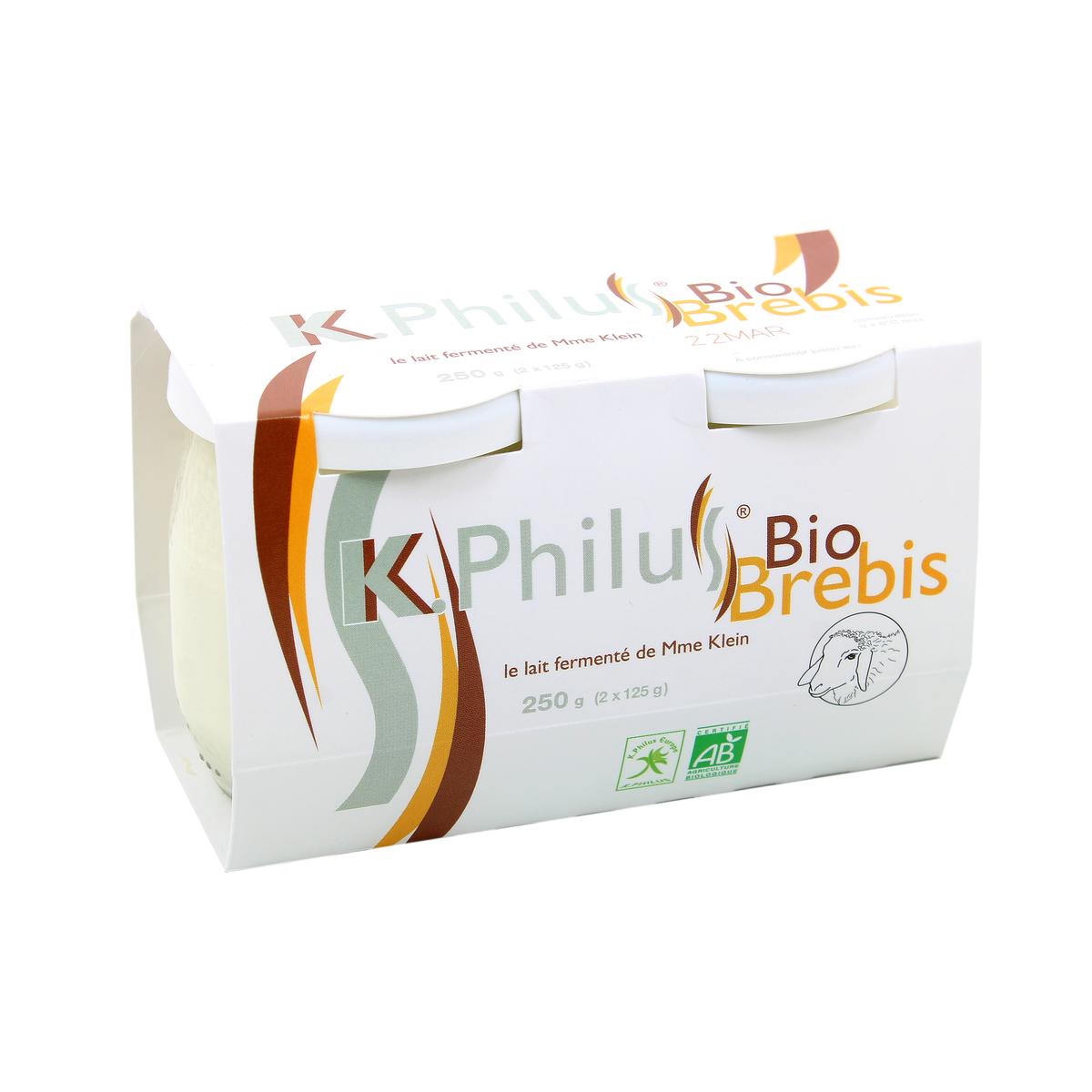 3333264050038 - K-Philus Bio - Yaourt bio au lait de brebis