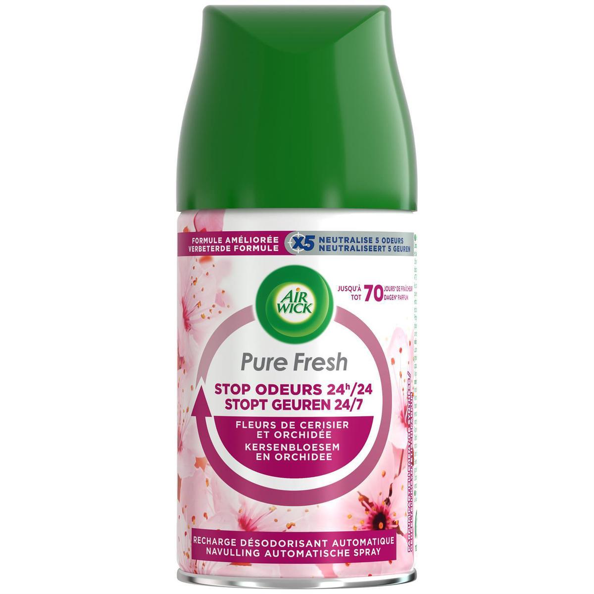 Air Wick Recharge Freshmatic Pure Fresh Fleurs de Citronnier Rafraîchissant