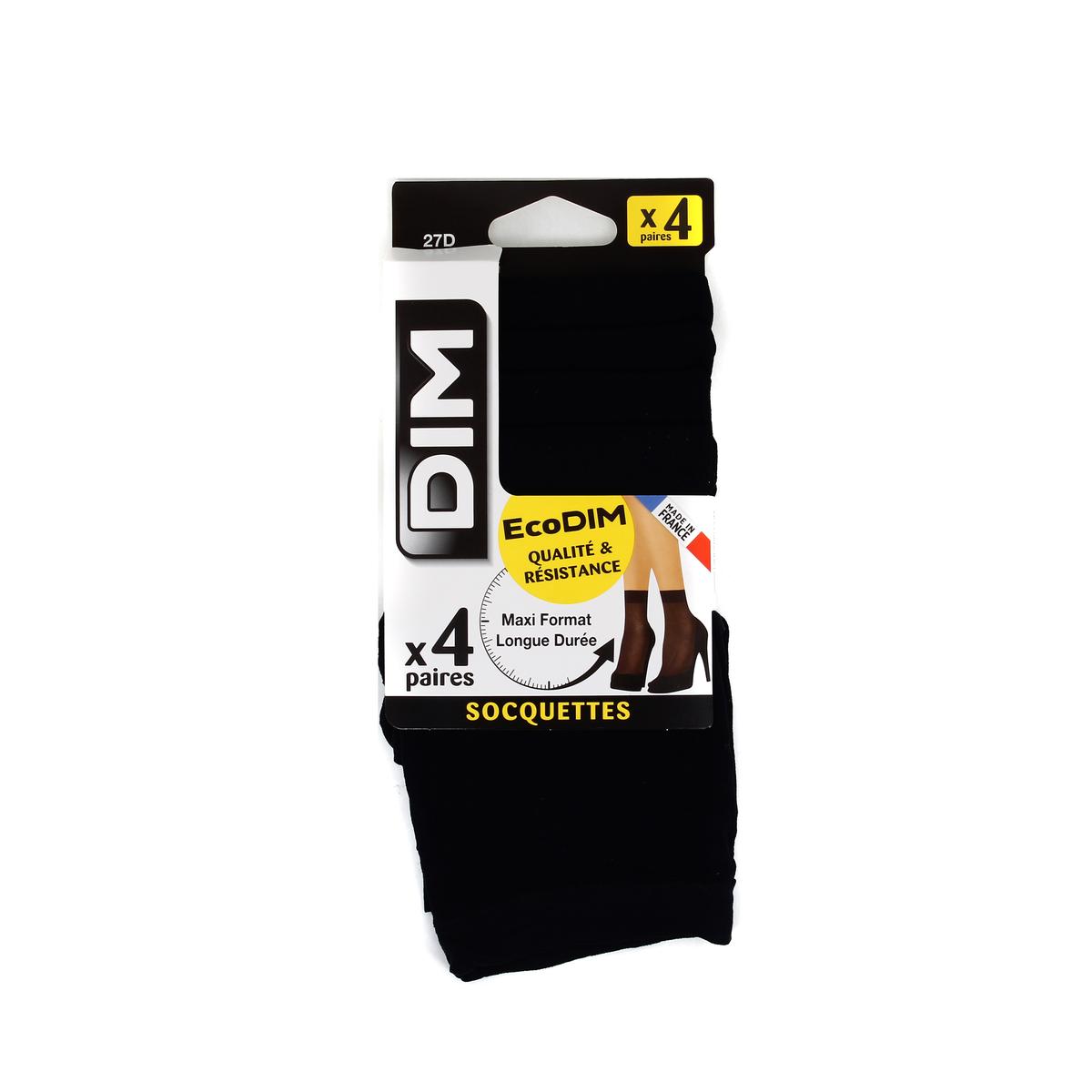 3040523921038 - Dim - Socquettes femme noires