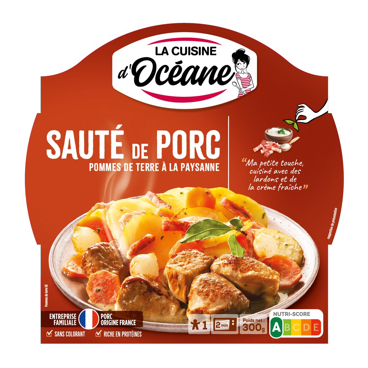 3188720601138 - La Cuisine d'Océane - Sauté de porc et pommes de terre à la paysanne