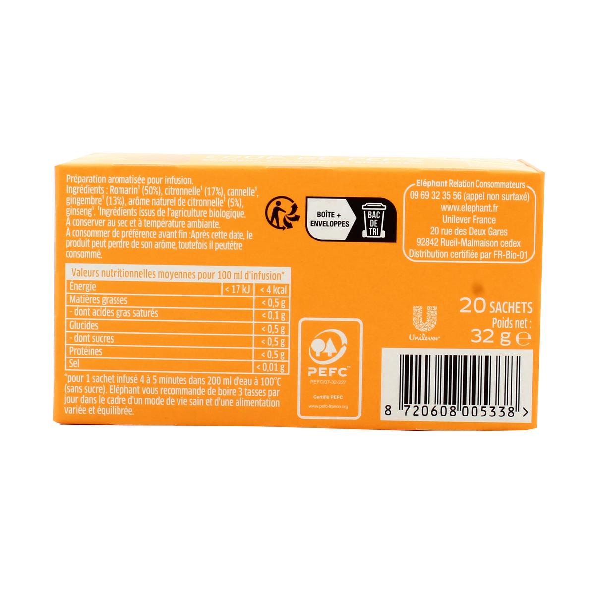8720608005338 - Elephant - Infusion coup de peps bio