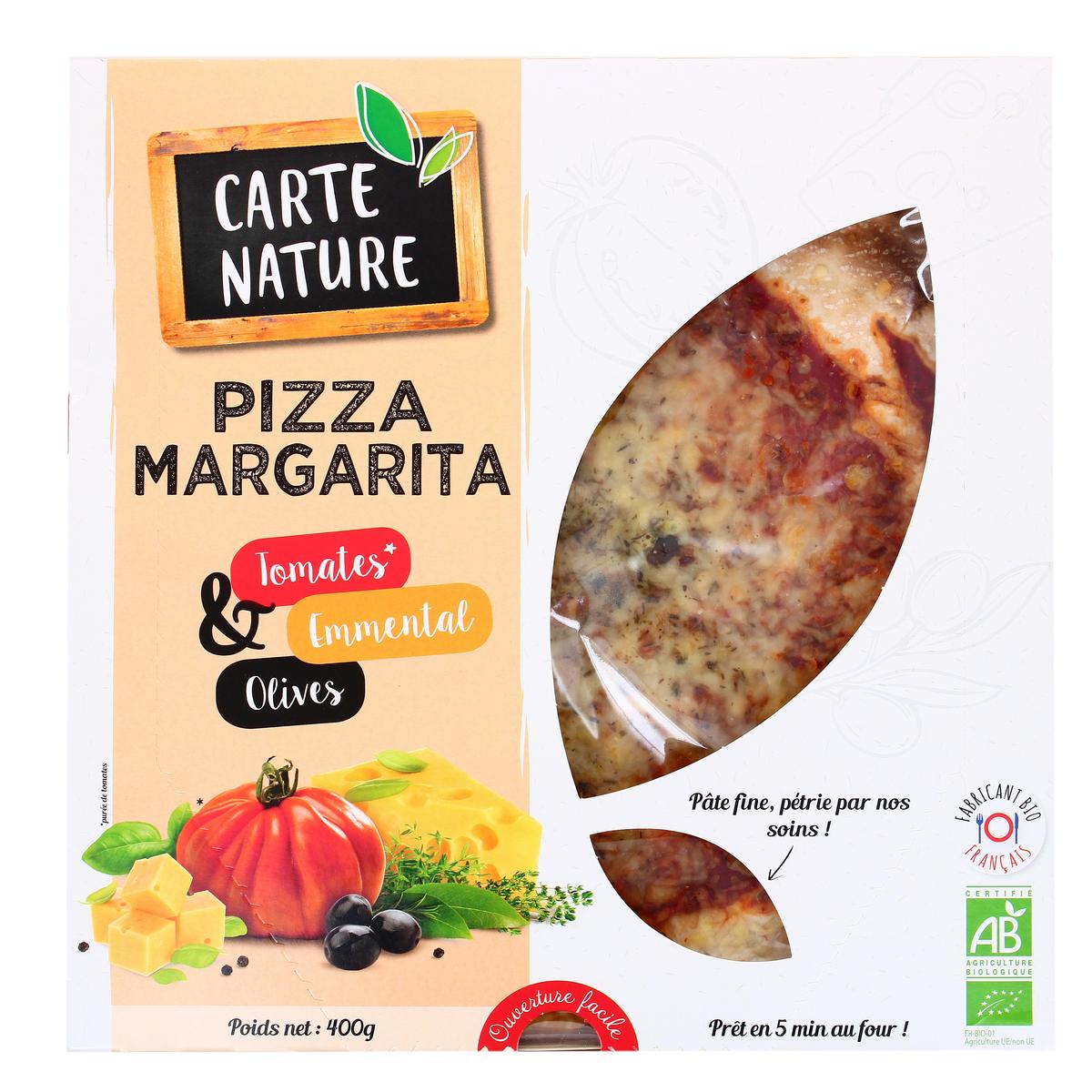 3700477606138 - Carte Nature - Pizza Marguerita Bio