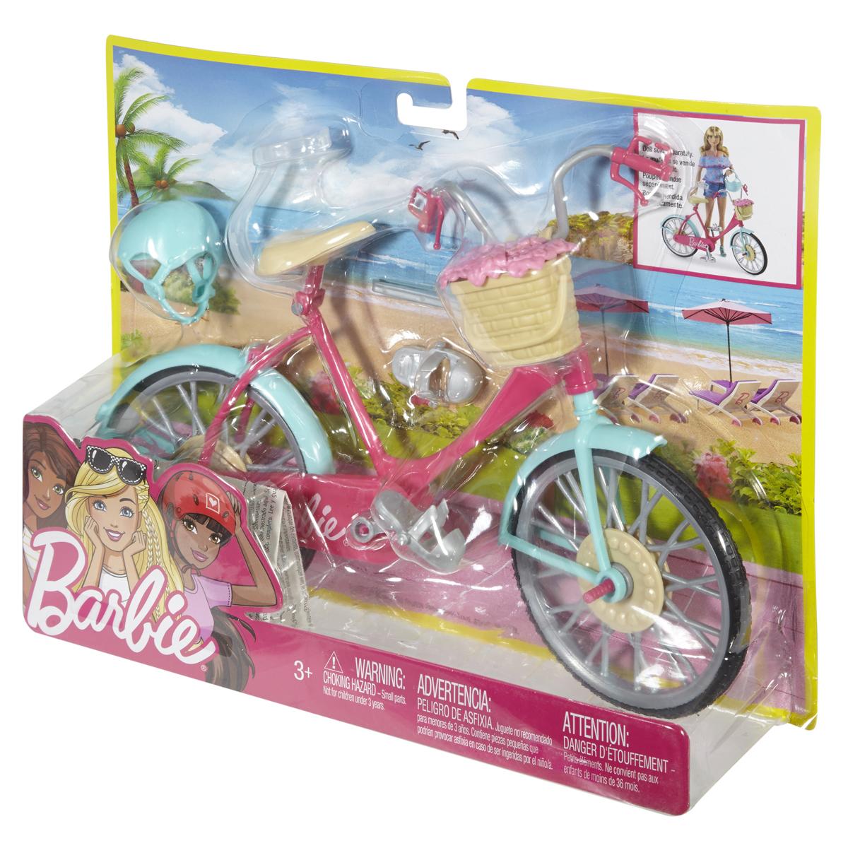 0887961376838 - Barbie - Mattel - Barbie bicyclette
