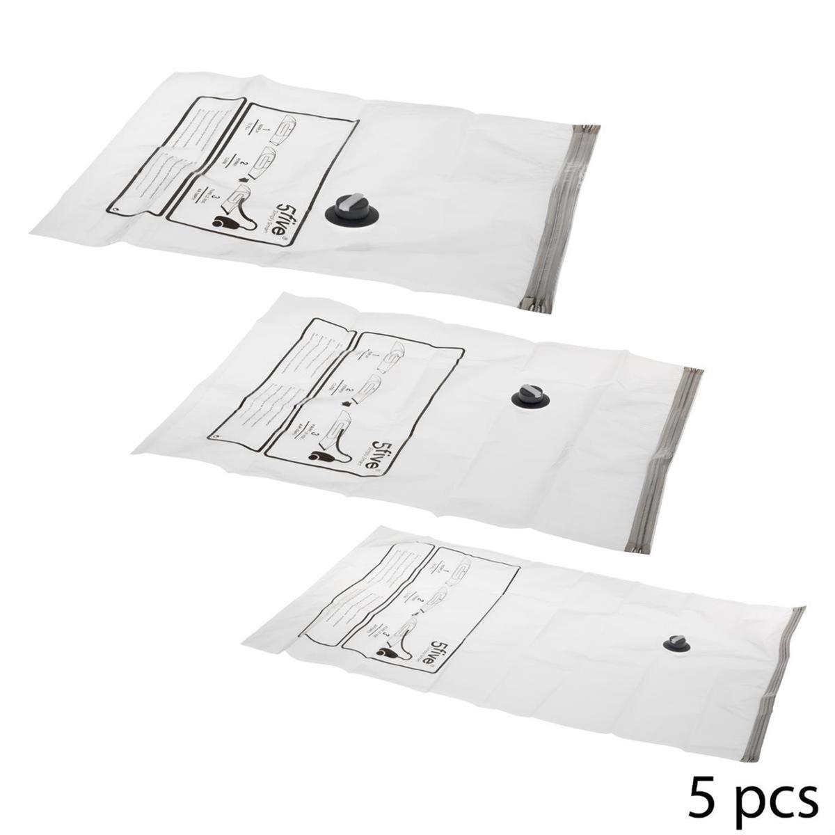3560239707738 - 5 five - Lot De 5 Sacs De Rangement
