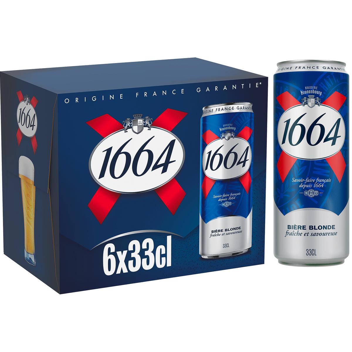 3080216048338 - 1664 - Bière blonde 5.5°