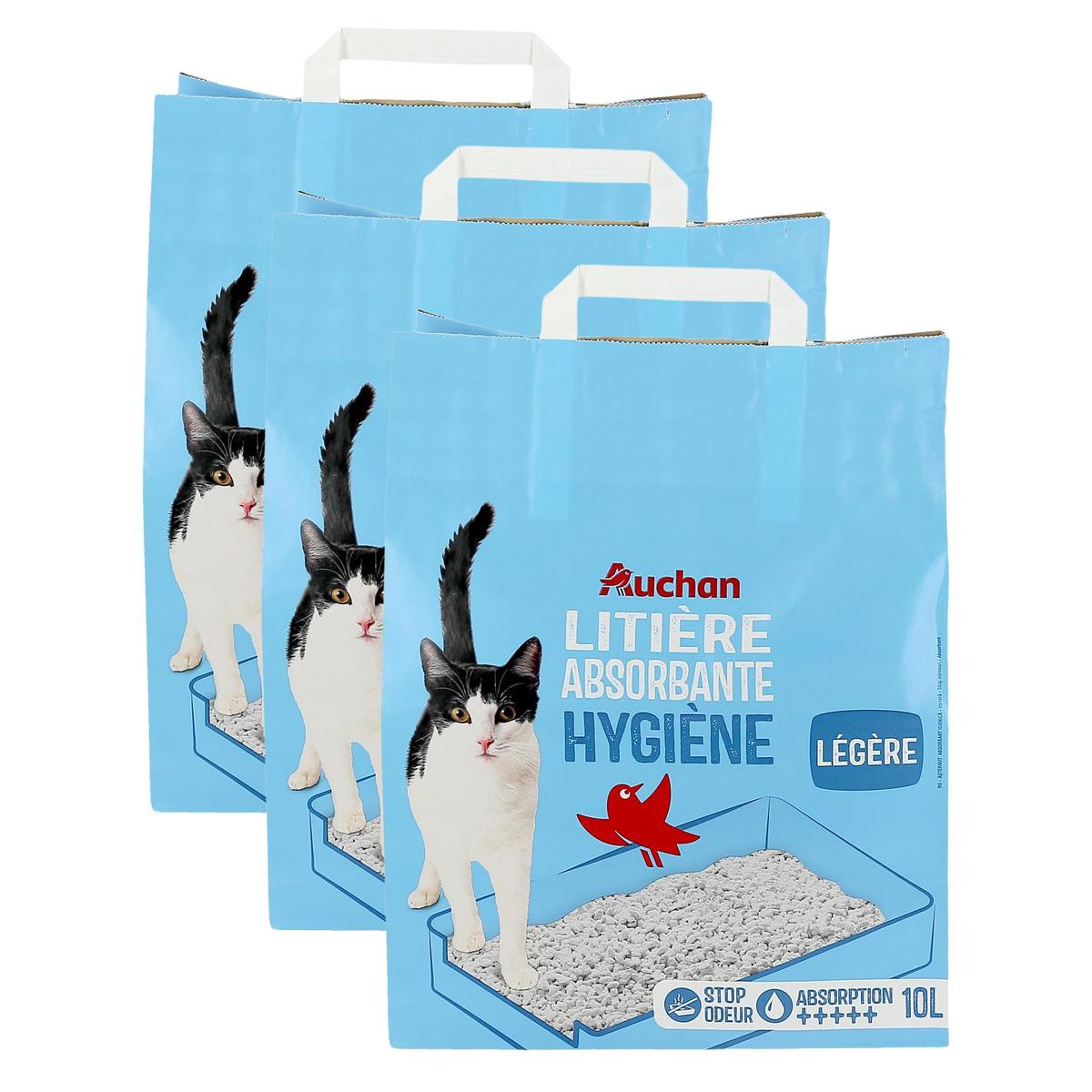 2050000409738 - Auchan - Litière absorbante légère pour chat