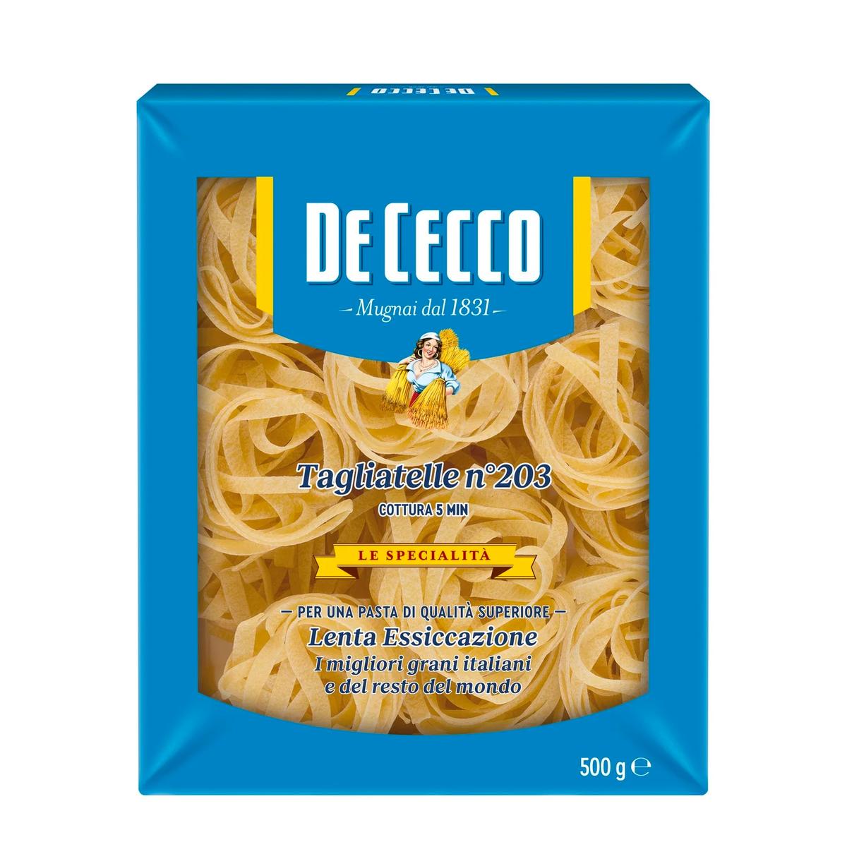 8001250152039 - De Cecco - Pâtes Tagliatelle N°203 Premium