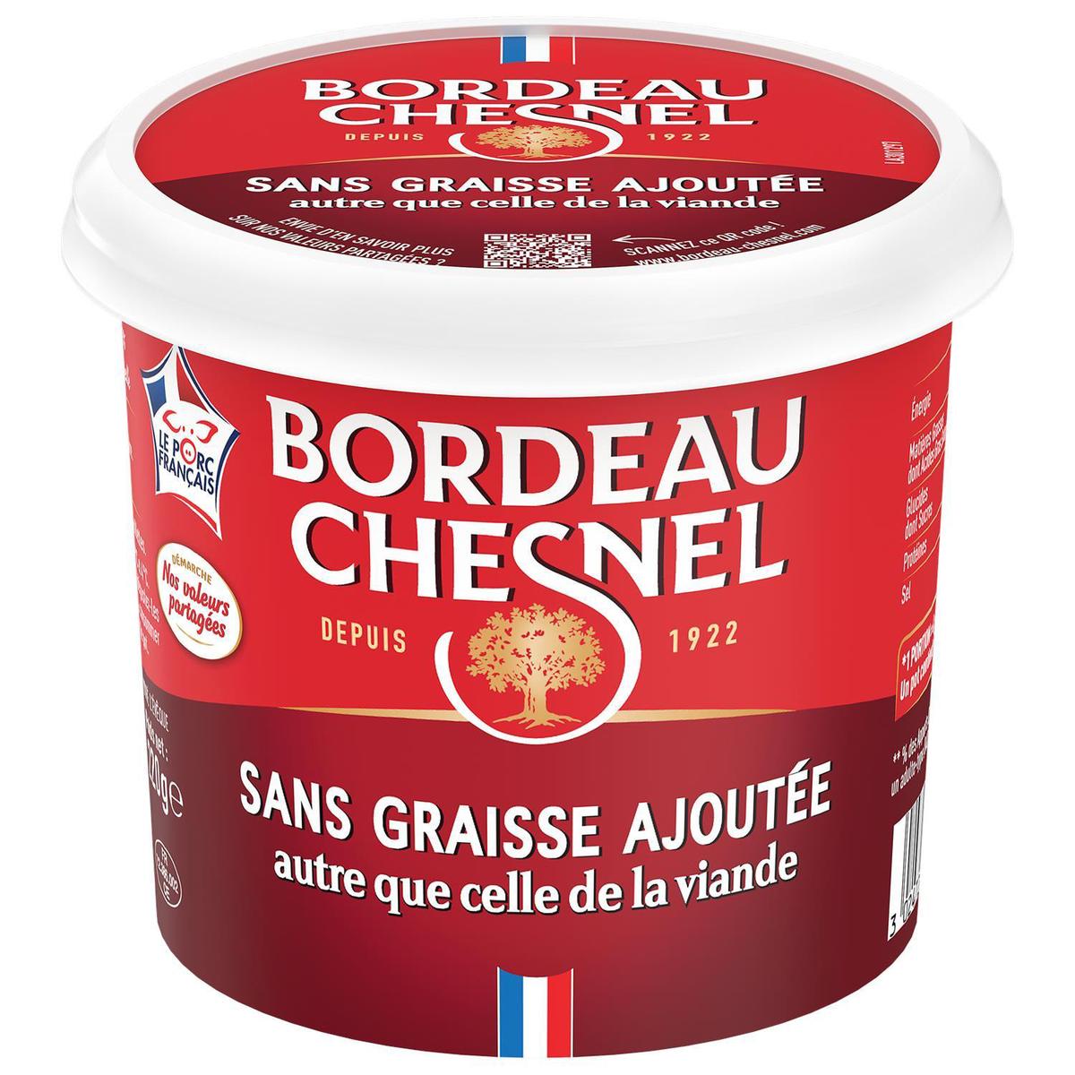 3024720022439 - Bordeau Chesnel - Rillettes Pur Porc Sans Graisse Ajoutée*
