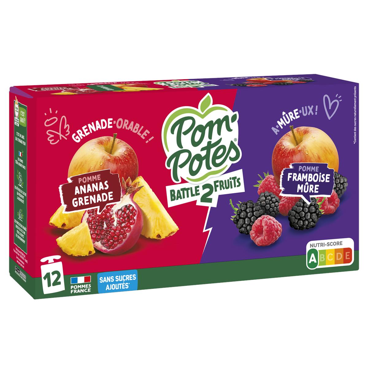 3021762512539 - Pom Potes - Compote pomme banane