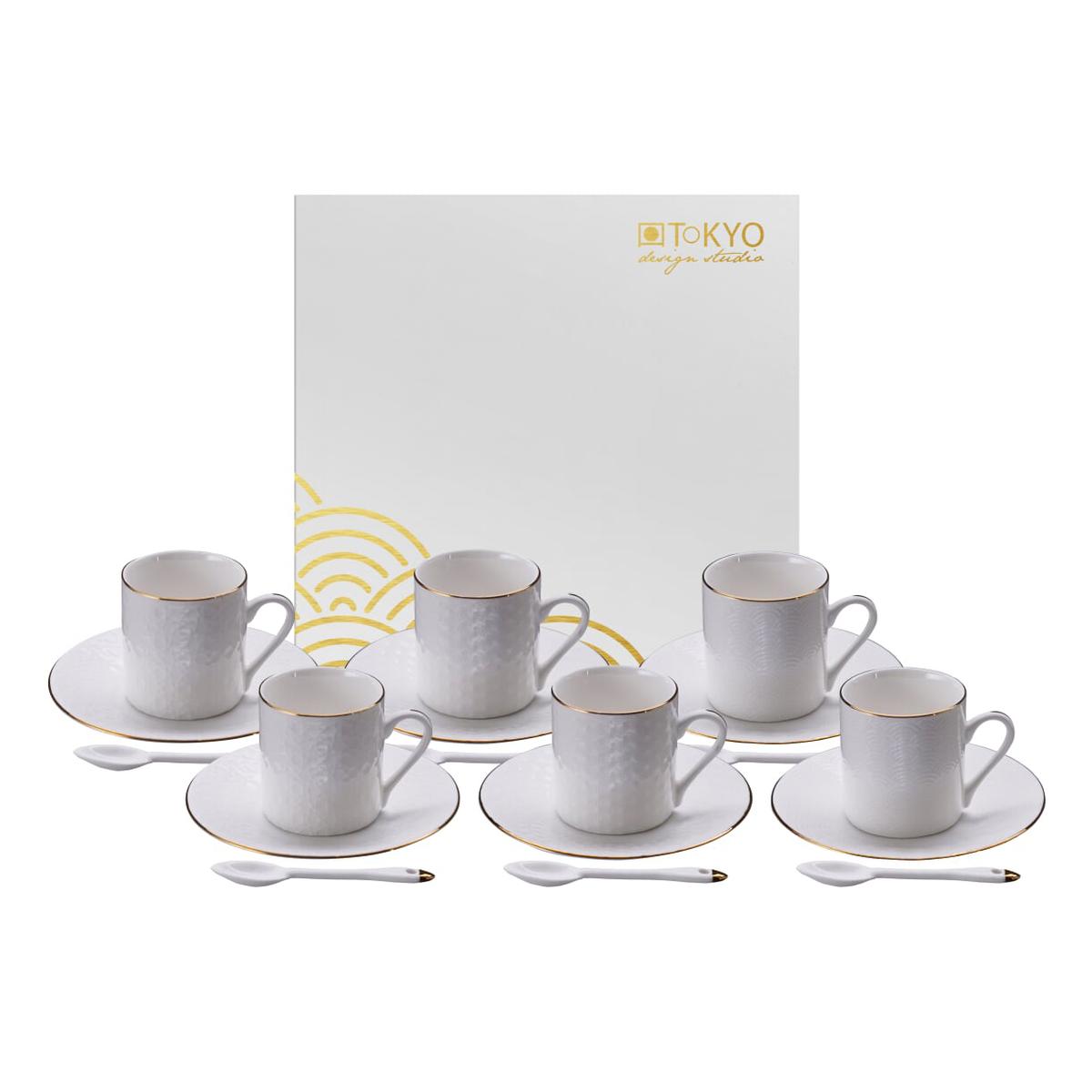 8719323523739 - Tokyo Design Studio - Coffret expresso Nippon White Gold