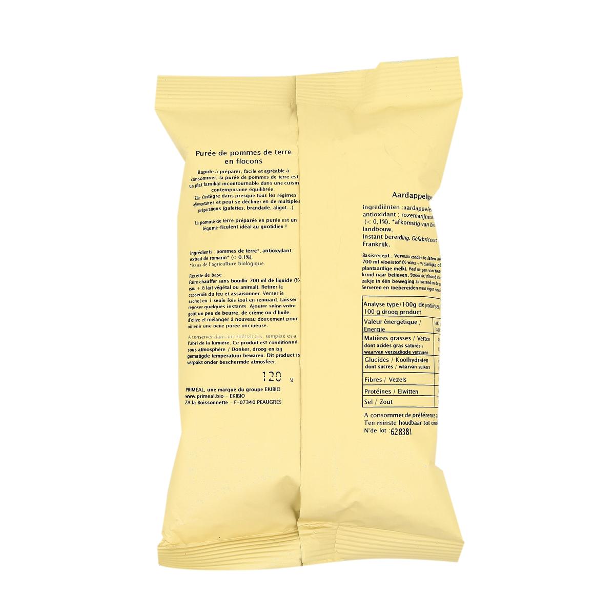 3380380056239 - Priméal - Purée pomme de terre, Bio