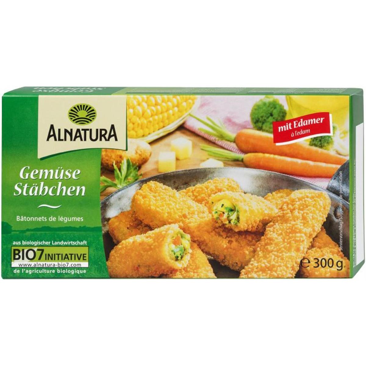 4104420186439 - Alnatura - Bâtonnets de légumes Bio à l'Edam