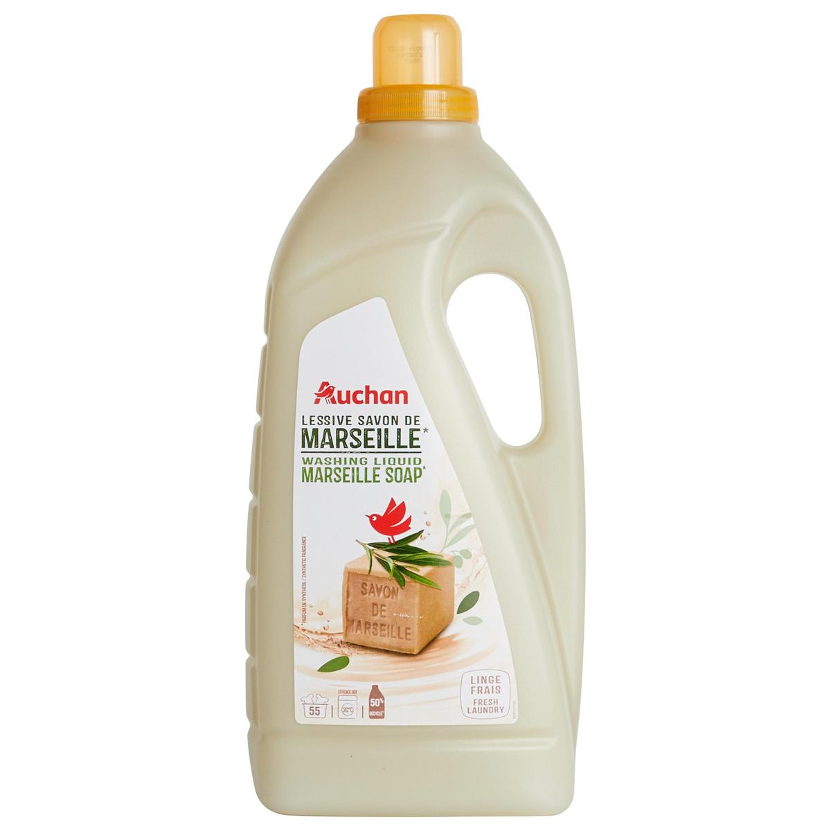 3245678126639 - Auchan - Lessive liquide Savon de Marseille