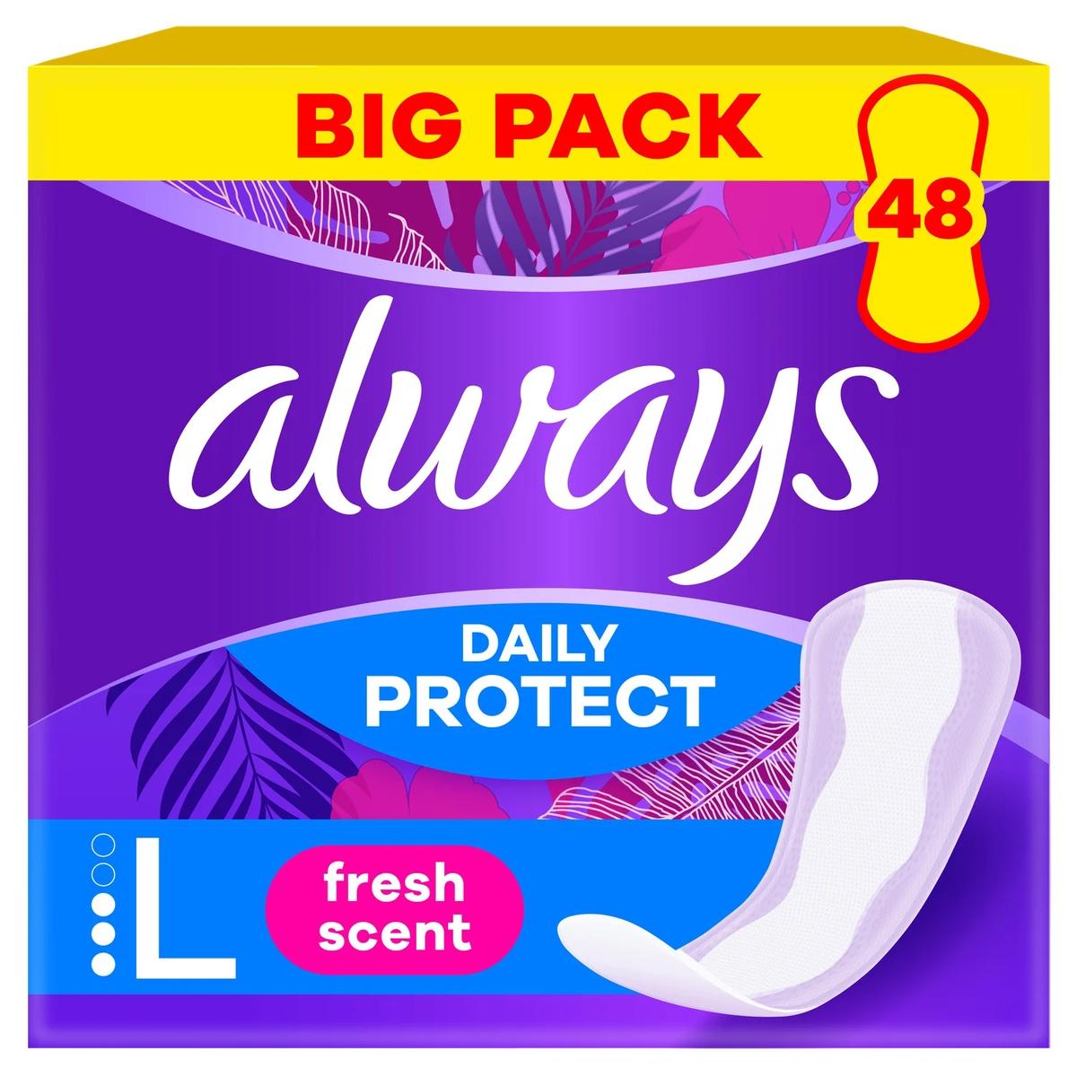 8006540688939 - Always - Protège-Slips Long Avec un parfum frais