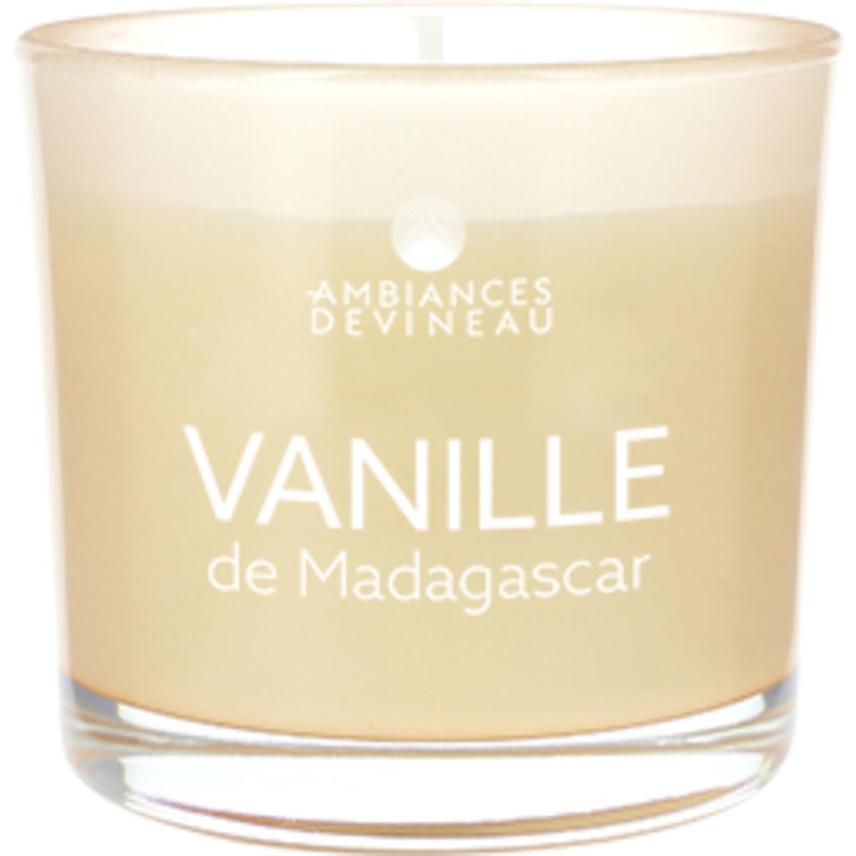 3482356500040 - Ambiances Devineau - Bougie verre parfum Vanille de Madagascar