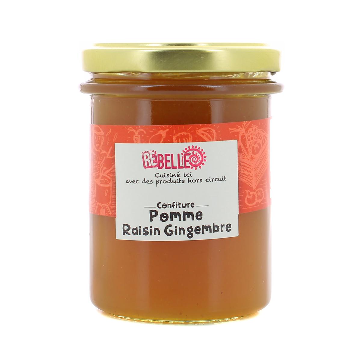 3760262730240 - Re-Belle - Confiture Raisin Pomme Gingembre