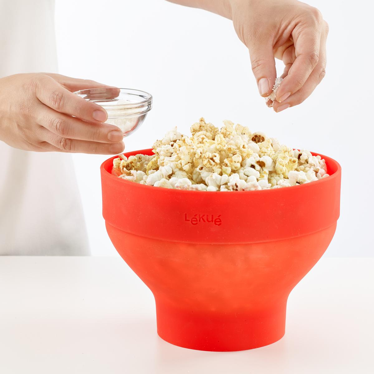 8710755881640 - Lékué - Popcorn maker pour micro-ondes - Red
