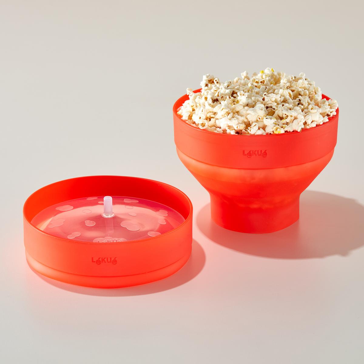 8710755881640 - Lékué - Popcorn maker pour micro-ondes - Red
