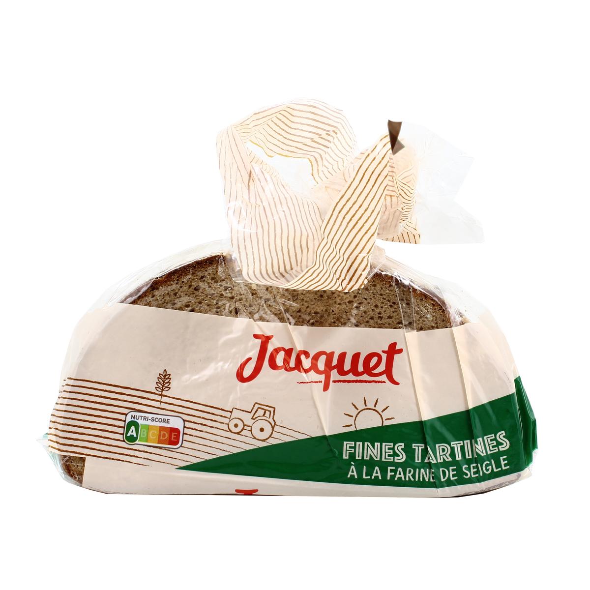 3029330004240 - Jacquet - Fines Tartines à la farine de Seigle