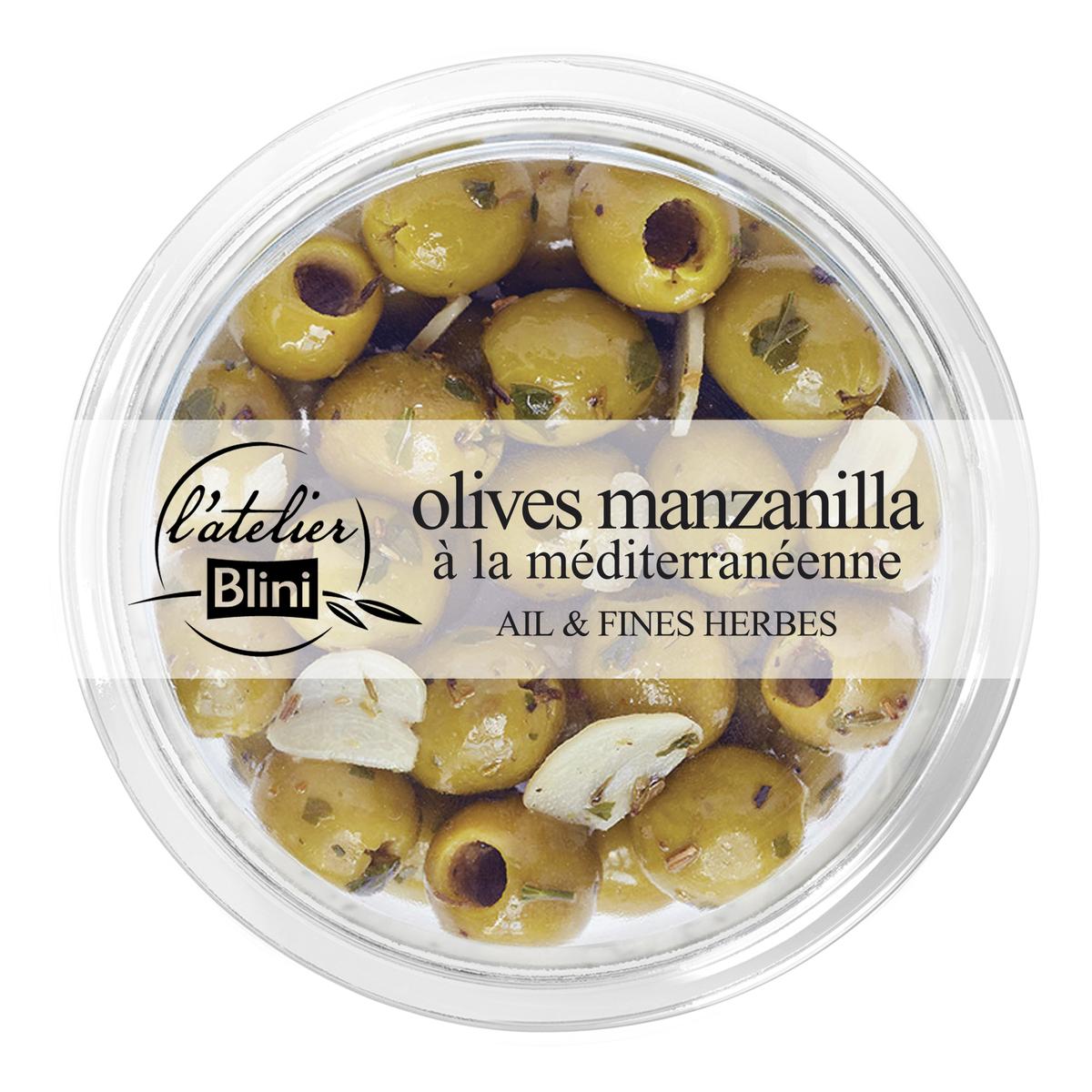 3292070005840 - l'Atelier Blini - Olives Manzanilla à la Méditerranéenne