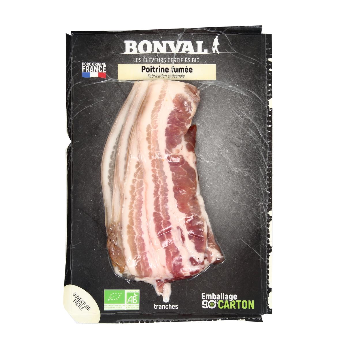 3760099535940 - Bonval - Poitrine Fumée Bio