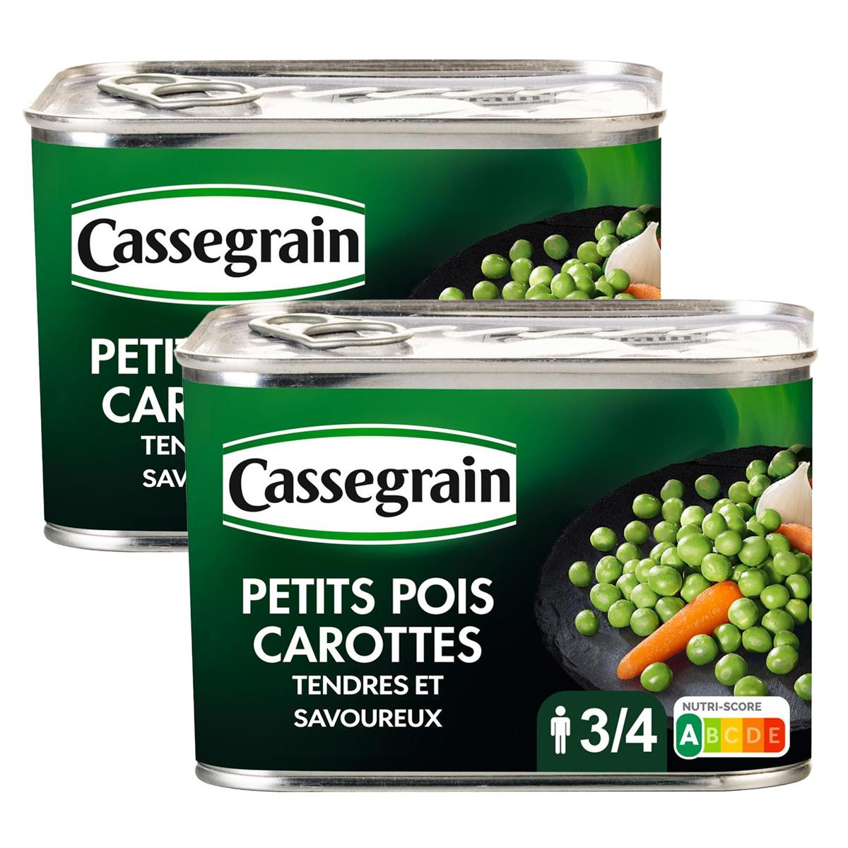 2050000328640 - Cassegrain - Petits pois carottes
